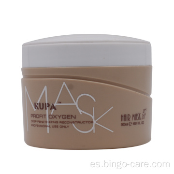 Mascarilla para cabello lechoso con acondicionamiento profundo de vapor